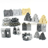Mini Modern Building Block Rockery Set – Creative Architecture Model Toy for Teens & Adults