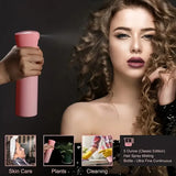 Juego de 6 piezas para peinar el cabello: cepillos, peine, lazo para trenzar y botella con rociador