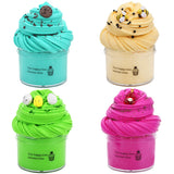 4-Pack Butter Slime Set – Super Soft, Non-Sticky & Safe DIY Slime for Kids