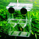 Caja de cría de peces de acuario duradera | Incubadora de aislamiento y eclosión para crías de peces y camarones
