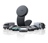 Baseus Magnetic Car Phone Holder – Foldable 360° Dashboard Mount for iPhone & All Smartphones