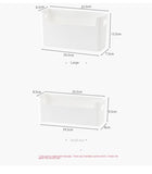 Film transparente adhesivo y especiero | Organizador de puertas de armarios para almacenamiento en la cocina