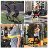 TPE Resistance Bands Set – 5-Level Strength Training Bands for Yoga, Gym & Home Workouts