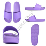 Men’s Street Style Summer Slides – Comfortable PU Slippers for Outdoor Use