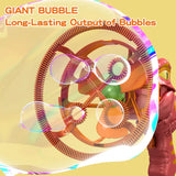 360° Rotatable Bubble Gun for Kids – Leak-Proof, Fast Blower with 5000+ Bubbles Per Minute