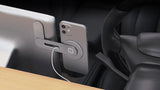 Invisible Foldaway Magnetic Car Phone Mount & 15W Magsafe Wireless Charger
