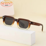 Luxury Polarized Square Sunglasses – 2025 Trendy Rectangle Shades for Men & Women
