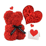 Osito de peluche Eternal Rose: regalo romántico para el Día de la Madre, el Día de San Valentín y ocasiones especiales