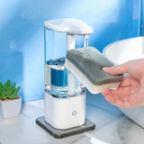 Automatic Liquid Soap Dispenser with Adjustable Discharge Volume – Rechargeable & Waterproof