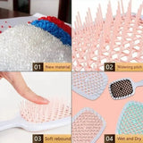 Honeycomb Air Cushion Comb - Scalp Massager & Anti-Hair Loss Styling Comb for Wet/Dry Hair