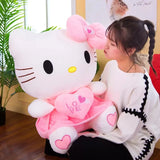 55cm Jumbo Hello Kitty Plush Toy - Extra Large Sanrio Stuffed Animal Pillow