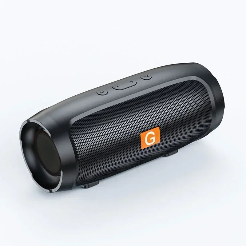 Portable Bluetooth Speaker with Subwoofer – Waterproof Outdoor Speaker with FM Radio & TF Card Support