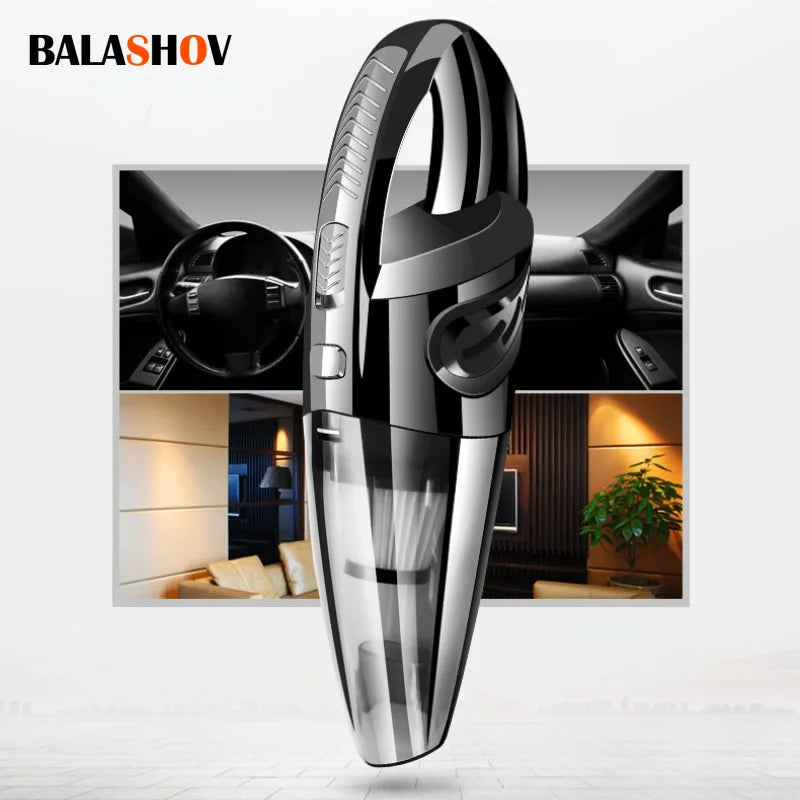 120W Cordless Handheld Vacuum – Powerful Suction for Home & Car Cleaning
