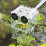Caja de cría de peces de acuario duradera | Incubadora de aislamiento y eclosión para crías de peces y camarones