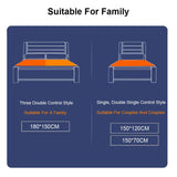 Electric Heated Blanket with Smart Temperature Control – Soft Plush Winter Warming Mat for Bed & Sofa