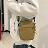 Unisex Oxford Cloth Crossbody Bag – Lightweight Casual Tote for Everyday Essentials