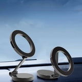 Soporte magnético para teléfono de coche: soporte giratorio de 360° para tablero de instrumentos para conducción con manos libres