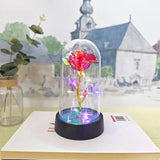 24K Foil Plated Rose Gold Artificial Rose – Everlasting Valentine’s Day & Wedding Decor