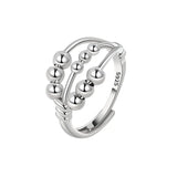 Trendy Geometric Spinner Ring for Women – Fashion Statement Cocktail Jewelry