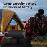Portable Waterproof Bluetooth Speaker with 40W Bass and 12H Playtime