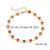 Pulsera de cadena de cuerda de aleación de zinc de moda: joyería elegante y encantadora para mujeres