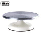 Aluminum Alloy Cake Turntable Rotating Decorating Stand for Perfect Cake Designs