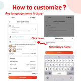 Juego de alimentación para bebés personalizado: vajilla de silicona para bebés y niños pequeños