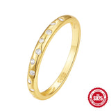 925 Sterling Silver Stackable Rings – Elegant Minimalist Jewelry for Women