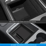 Tesla Model Y Center Console & Rear Trunk Storage Organizer Tray (2021–2024)