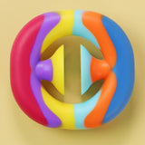 Silicone Bubble Fidget Toy – Anti-Anxiety Decompression Game for Kids & Adults