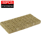 Rockwool Starter Plugs for Hydroponics - Seed Starter Cubes for Plant Propagation