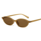 2024 Small Oval Sunglasses for Men & Women – UV400 Protection, Trendy & Lightweight