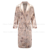 Men’s Traditional Chinese Pajama Set – Lightweight Vintage Sleepwear with Turn-Down Collar
