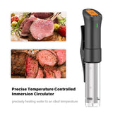 Cocina Sous Vide con Wi-Fi: Circulador de inmersión de precisión con acero inoxidable