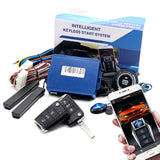 Universal Car Remote Start & Keyless Entry System with Engine Lock, Mobile App Control, and Anti-Theft Features