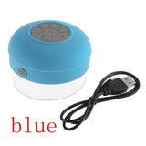 Waterproof Bluetooth Shower Speaker with Built-in Mic and Suction Cup