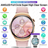 Advanced Full Steel Smartwatch with Bluetooth Calling & Health Tracking