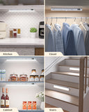 Rechargeable Motion Sensor LED Cabinet Light – Wireless, Touch-Control & Energy-Efficient