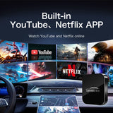 3-in-1 Wireless CarPlay & Android Auto Video Smart Box (Android 12.0)