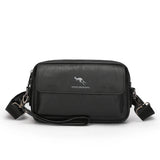 Men's PU Leather Business Tote Bag – Soft, Zippered, Stylish Briefcase for Work or Travel