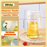 Oil Spray Bottle for Cooking – Refillable Olive Oil Dispenser for BBQ, Baking & Kitchen Use (200ml–500ml)