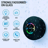 Waterproof Bluetooth Shower Speaker with Suction Cup & Built-In Mic