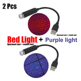 USB Car Roof Star Light - Romantic Gypsophila Atmosphere Lamp for Cars & Homes
