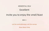 Aceites esenciales de 10 ml para difusores y humidificadores: set de aromaterapia con lavanda, rosa, eucalipto y más