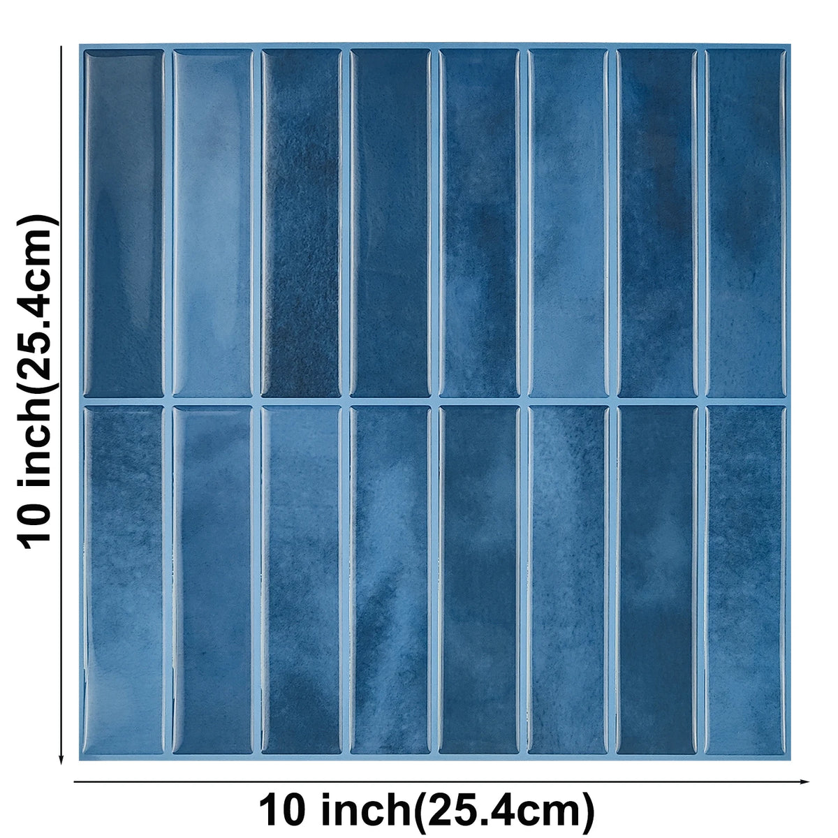 Azulejos 3D autoadhesivos: revestimiento para salpicaduras moderno y duradero para cocina, baño y paredes