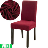 Elastic Jacquard Dining Chair Cover – Soft, Stretchable, and Wrinkle-Resistant Protector