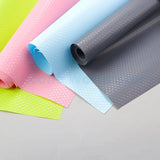 Revestimiento impermeable reutilizable para estantes y cajones: tapete antideslizante y resistente a la humedad para cocina y gabinetes