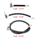 High-Pressure Tire Inflator Hose Extension – Quick Connect Air Pump Nozzle for Bike, Motorcycle, and Car Tires