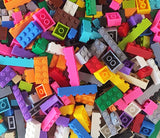 Bulk Building Blocks Set - 125/250g DIY Construction Toys Compatible with Major Brands