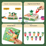 Early Learning Toy for Toddlers with Animal, Nature & Sports Themes